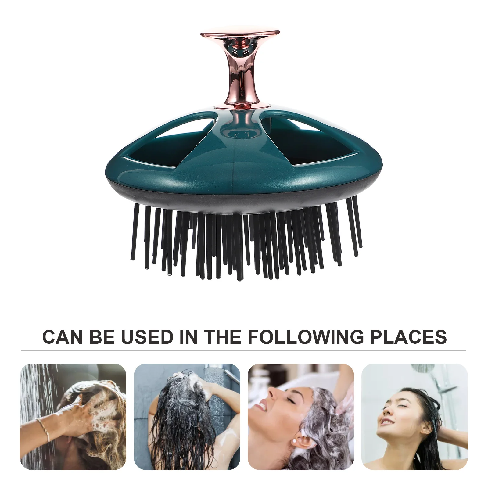 

Массажер для кожи головы, износостойкая щетка, легкий и удобный, для ежедневного использования и путешествий, профессиональный скребок-эксфолиатор