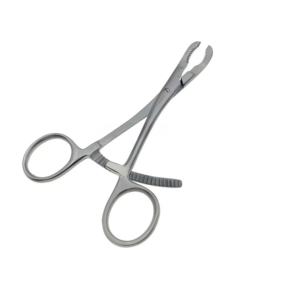 Orthopedic Instruments: Reduction Forceps, Stainless Steel Bone-holding Forceps, Crab Forceps, 14cm