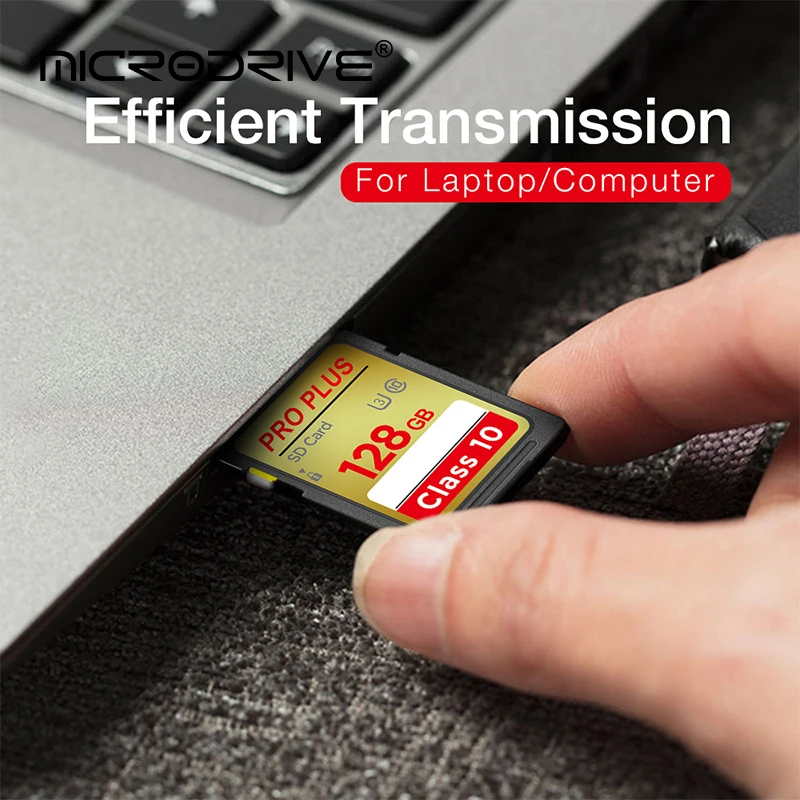 بطاقة SD قياسية A2 سعة 16 جيجابايت 32 جيجابايت 64 جيجابايت 128 جيجابايت 256 جيجابايت فئة 10 SDHC/SDXC بطاقات ذاكرة فلاش SD ذات حجم عادي للكاميرا