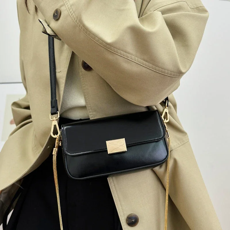 

Шикарная парижская сумка через плечо — элегантная кожаная сумка-тоут с буквенным логотипом, минималистичный винтажный покупатель большой вместимости