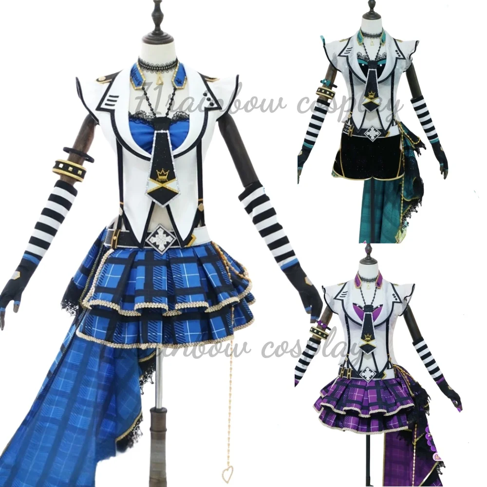 ¡Ama vive! ¡¡Sol!! Aqours Rock Awakening Matsuura Kanan Watanabe You Ohara Mari disfraz de Cosplay conjuntos de trajes de Navidad Cosplay