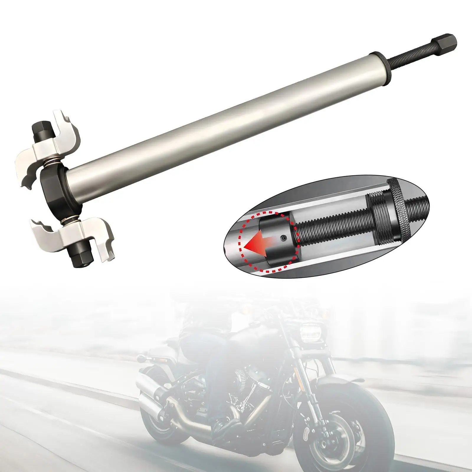

Motorbike Bearings Puller 26cm-40cm Heavy Duty Motorcycle Bearing Remover