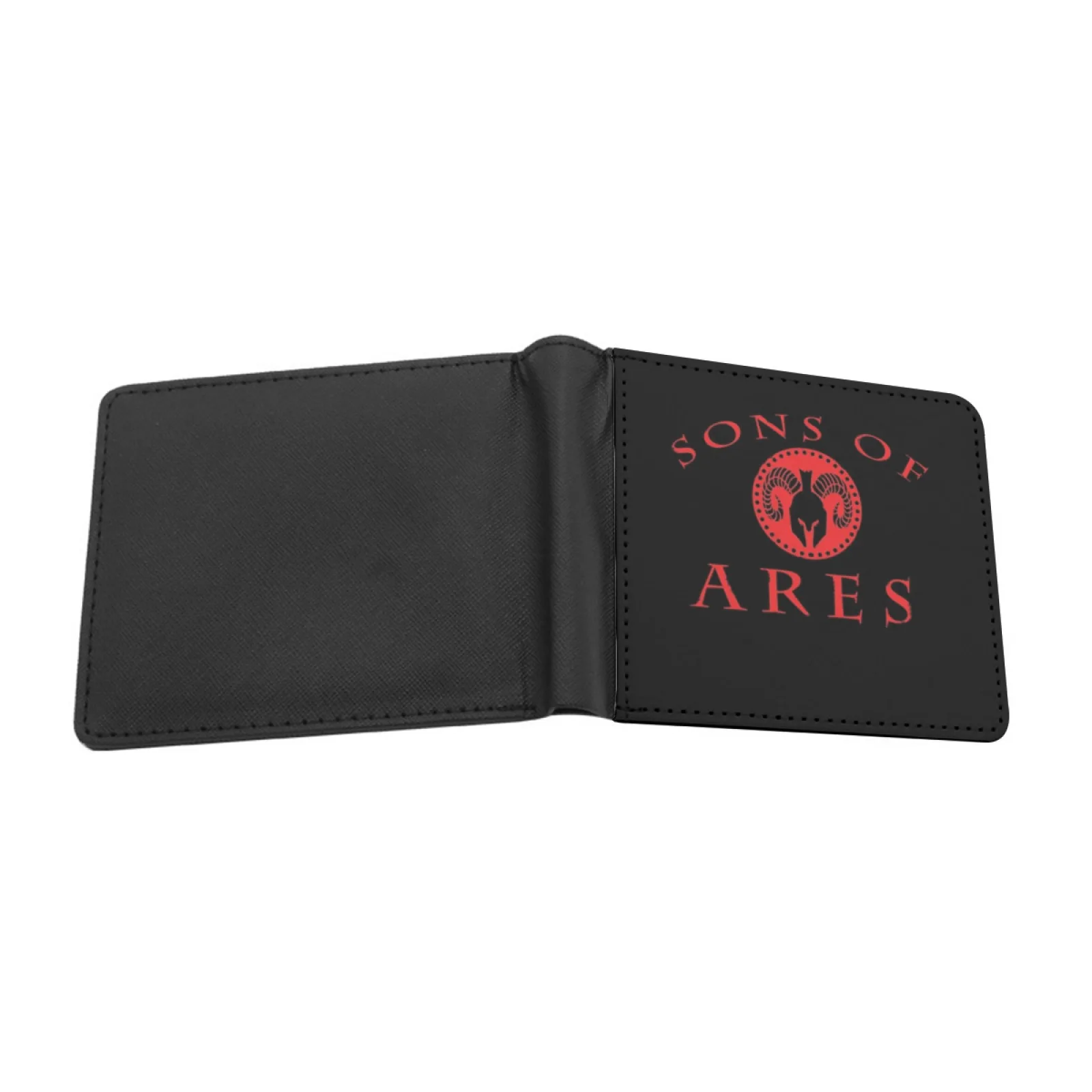 Sons Of Ares Men Wallets Card Man's Wallet Short Purse Male Bag Red Rising Golden Son Pierce Brown Trilogy Uprising Army Symbol