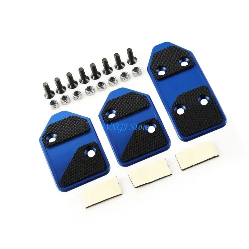 

37JE Secure Fit Aluminum Pedal Guard Cover For Side By Side Atvs Enhancing Performanc