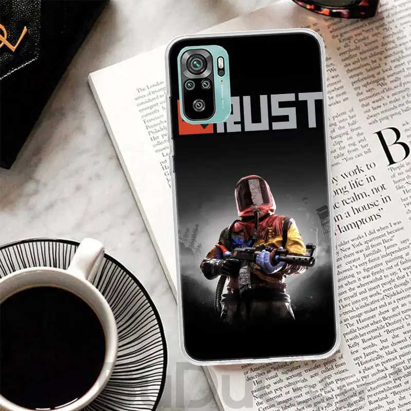 Shooting Rust Game Cover For Xiaomi Redmi Note 13 12S 12 11 11S 10S 10 Pro Plus Phone Case 11E 11T 9 9S 8T 8 + Print Coque Redmi