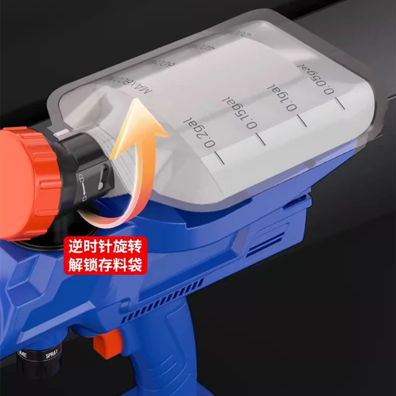 

Ручной распылитель с литиевым питанием — безвоздушный распылитель высокого давления для краски, покрытий и латексной краски