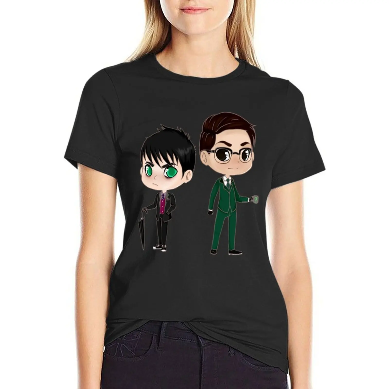 

Nygmobblepot T-Shirt summer top plus size tops summer clothes for Women