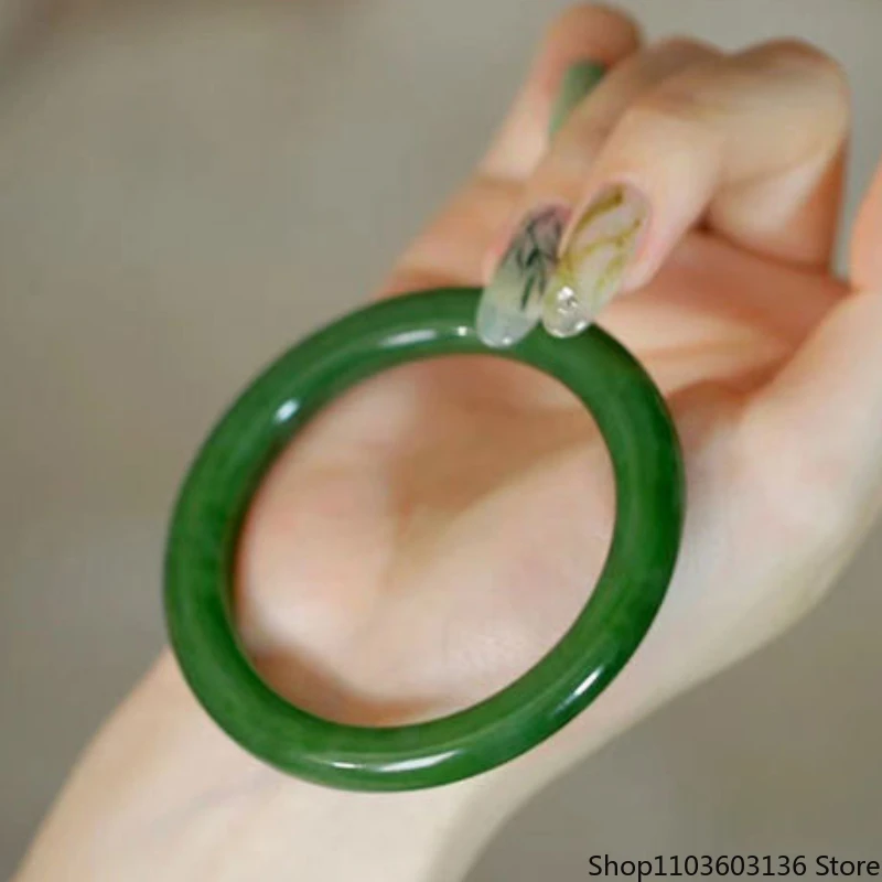 

Грубый круглый шпинат зеленый с одним шагом одним кольцом Dingdang Best Friend Женский браслет