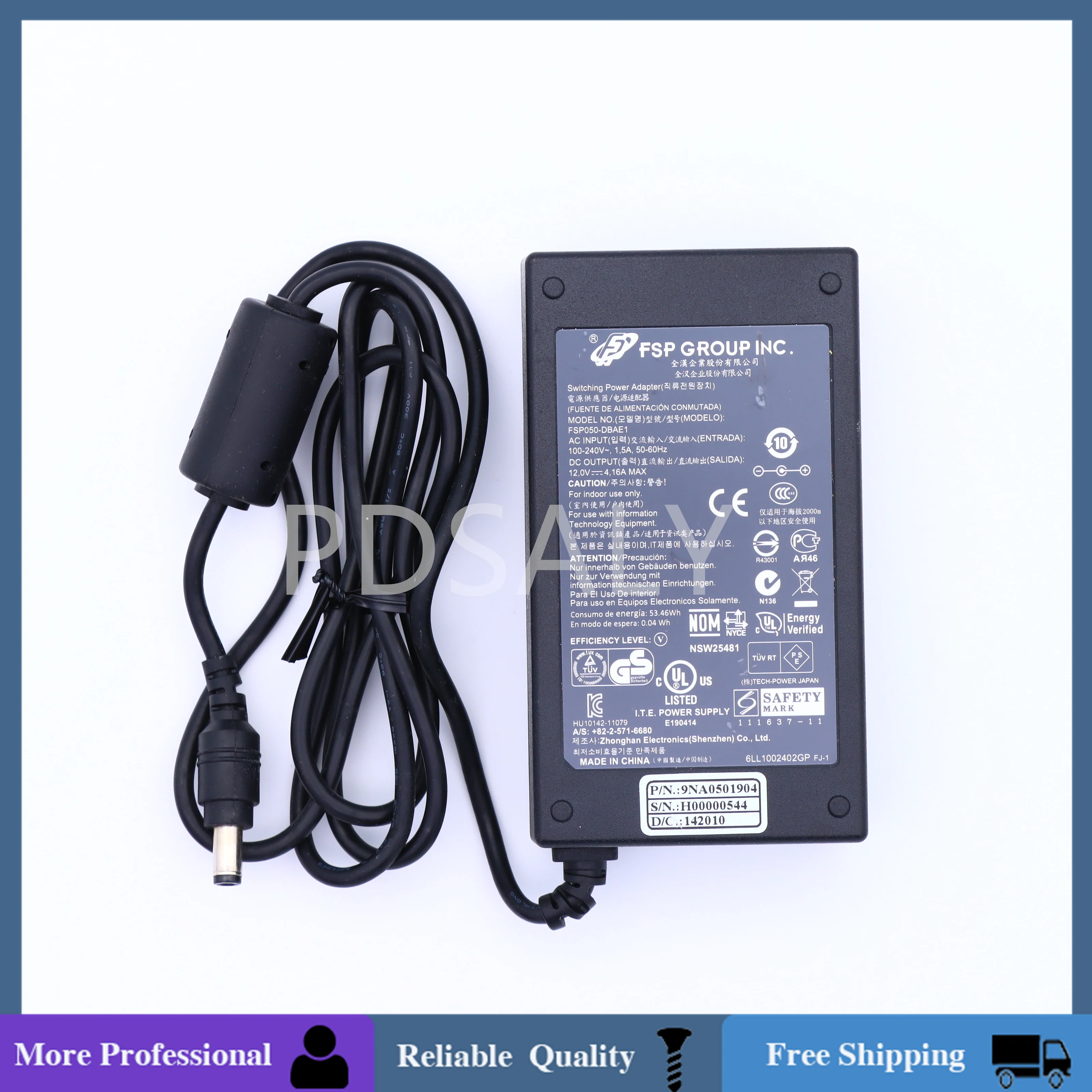 Power Supply For Motorola Symbol MC3090 MC3190 MC32N0 Series Charger Out Put 12V 4.16A