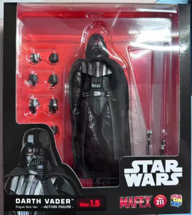 

В наличии 100% оригинал MEDICOM TOY MAFEX No. 211 Дарта Вейдер Rogue One Ver.1.5 Коллекционная модель украшения