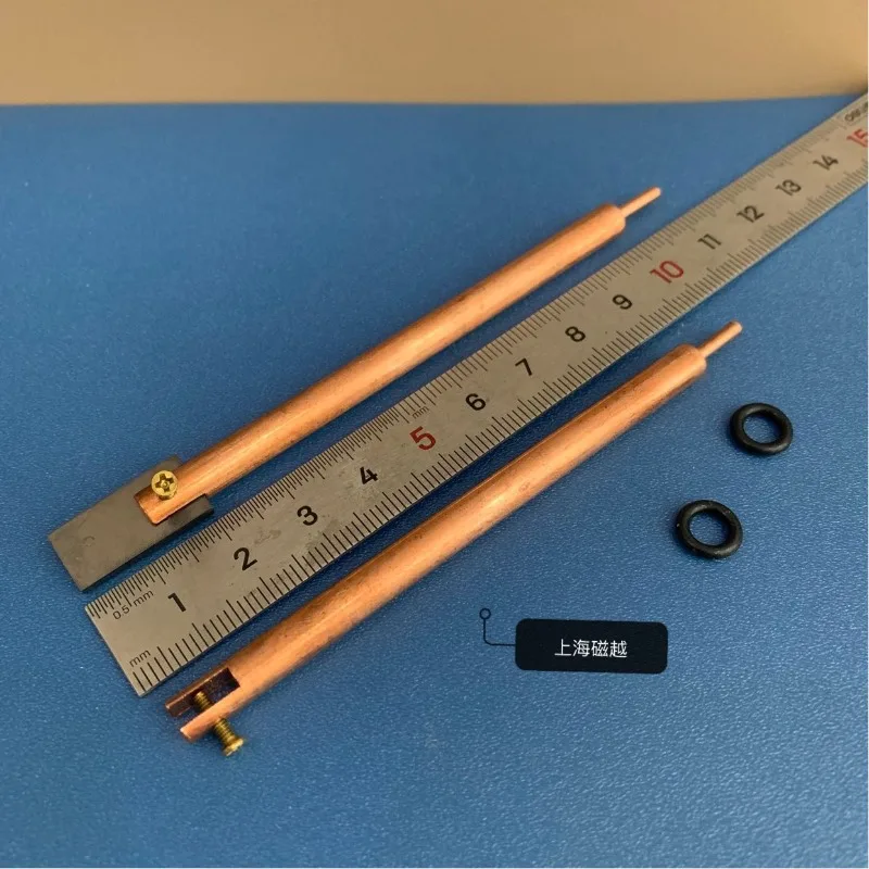 

Custom metal multi-purpose electrode clip 6mm copper electrode clip 3mm flake working electrode metal clip