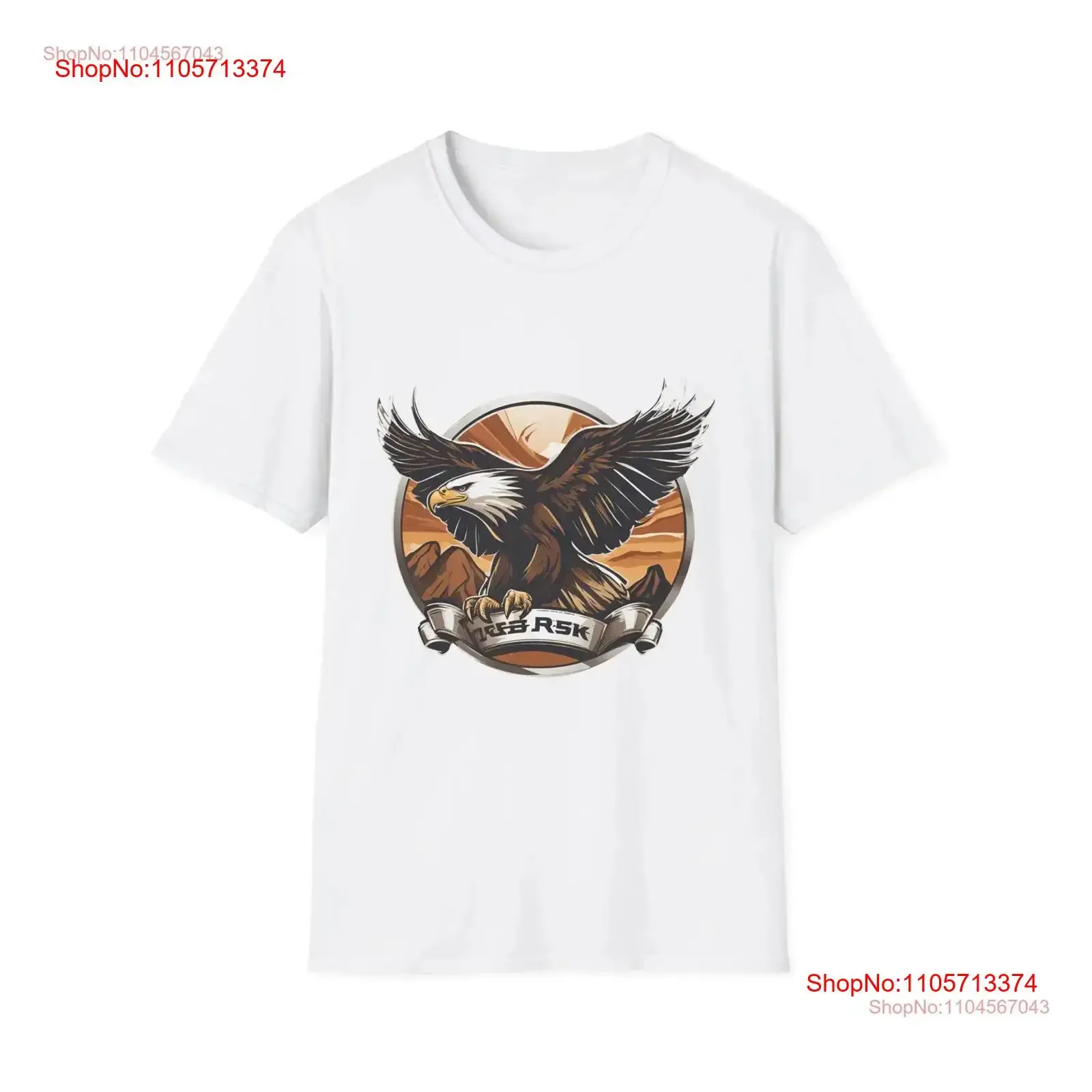 Eagle T Shirt Soaring Freedom Majestic in Flight Softstyle vintage Washed Unisex Top For Everyday Wear Slightly homme