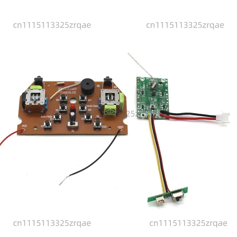 Small Quadcopter Remote Control Kit Homemade Model Airplane Accessories Toy KT Board Drone Diy Set