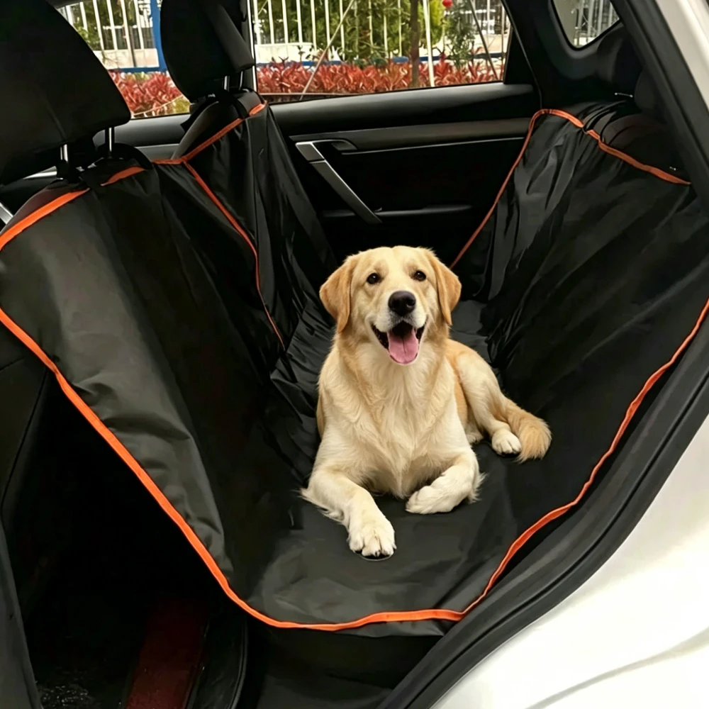 Hunde-Autositzbezug für Rücksitz, Oxford-Stoff Langlebige Kratzfeste Hunde-Hängematte, Haustier-Sitzschutz für Autos, LKWs und SUVs