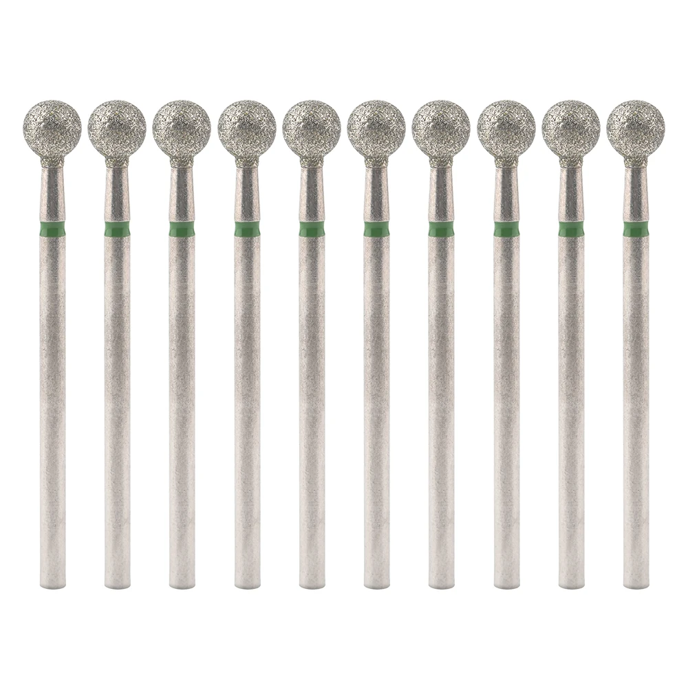 10Pcs Diamant Fräser Für Maniküre Elektrische Nagel Bohrer Bits Zubehör Pediküre Maschine Nagel Datei Gel Remover-Tool – Detail 20