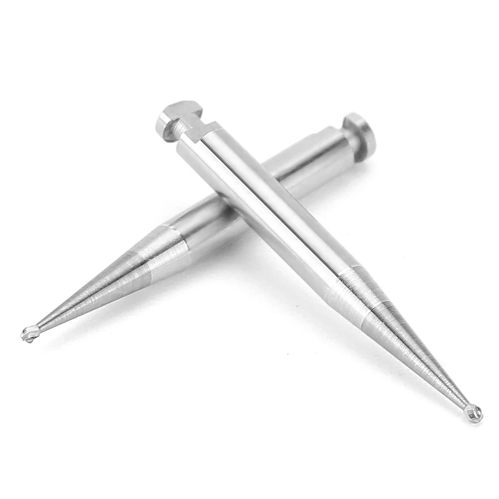 5 Stks/doos Tandheelkundige Wolfraamcarbide Burs Lage Snelheid Ronde Ra Boor Wolfraam Stalen Grendel Type Schacht Contrahoek Voor Tandturbine