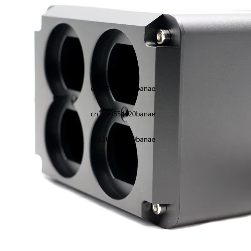 Aluminum alloy power socket, empty shell DIY power socket, aluminum junction box, audio power amplifier plug-in board