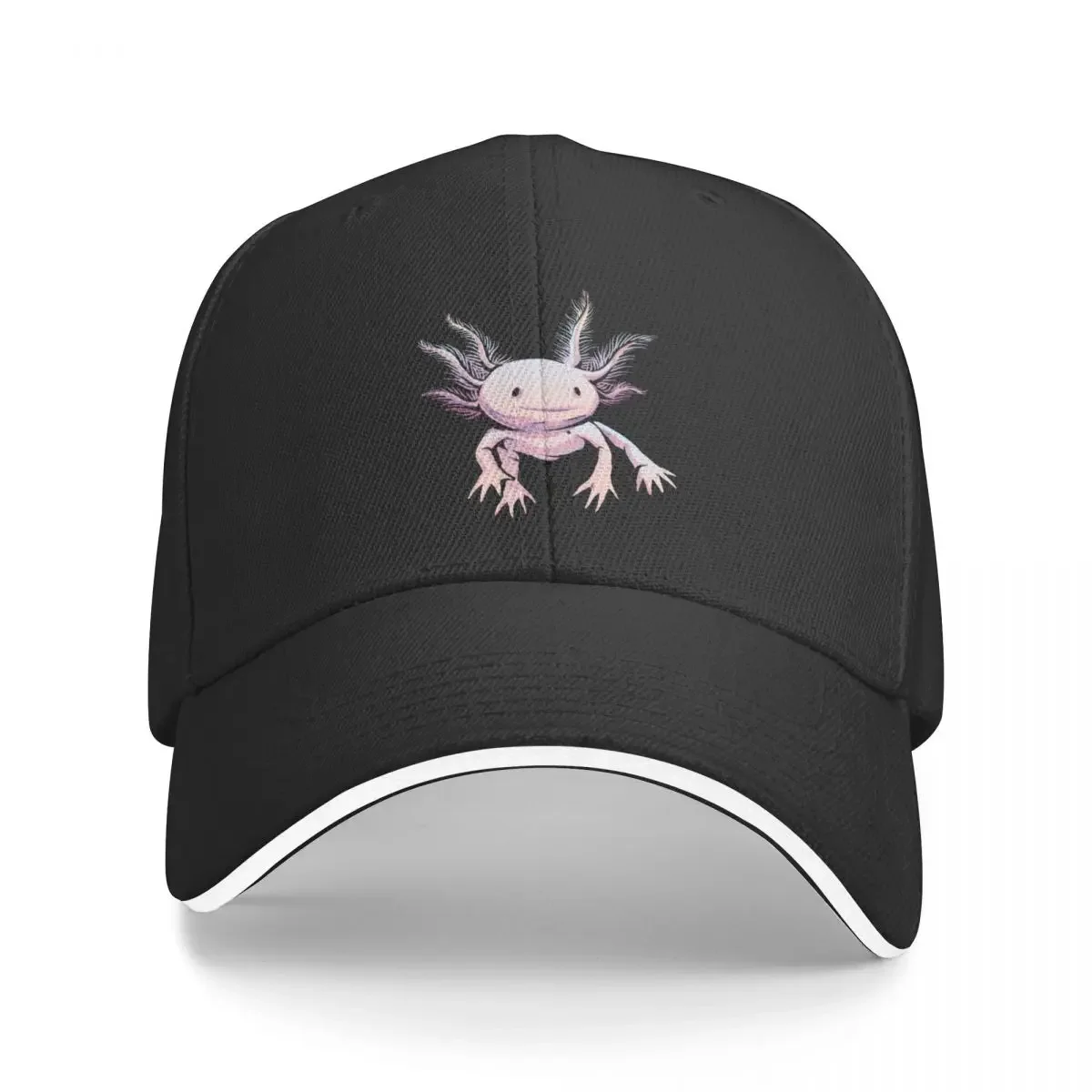 

Cute axolotl Baseball Cap hiking hat beach hat Women's Golf Wear Men's