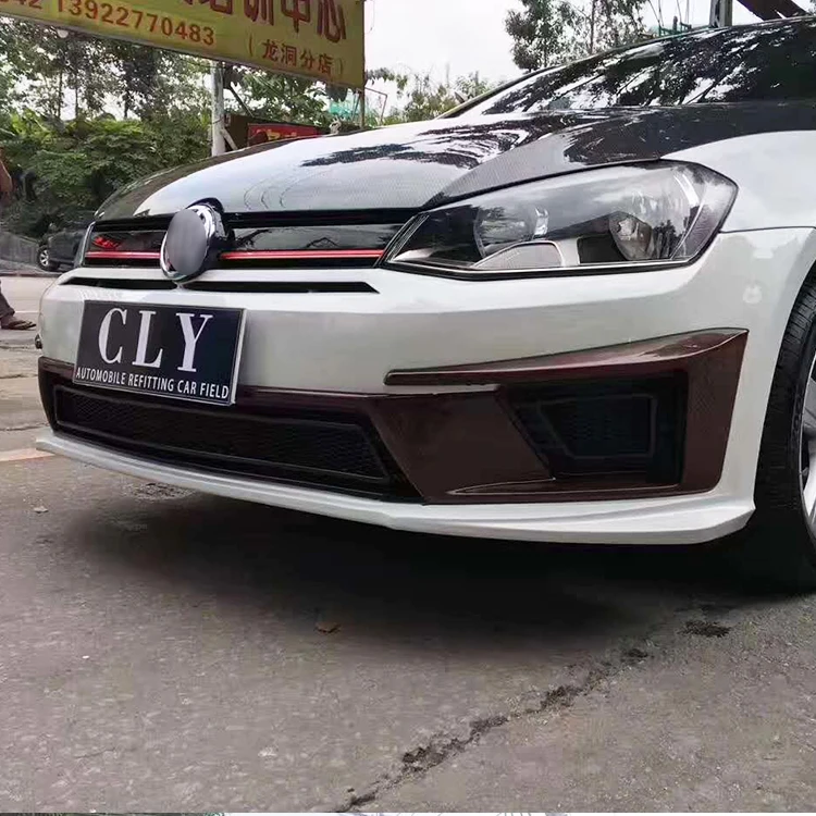 Vendita calda Kit carrozzeria Gonna laterale paraurti anteriore posteriore per paraurti kit carrozzeria R400 rimontato GOLF