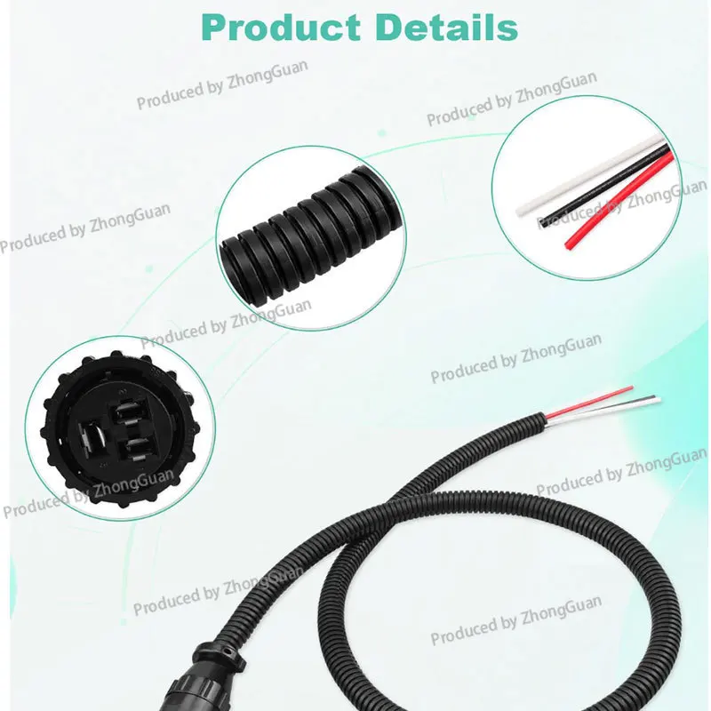 كابل مساعد 3 دبابيس لاستبدال نموذج جرار Case-IH 86511459, 187103A1 #5