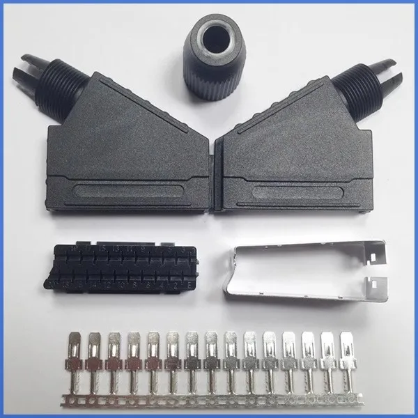 Scart plug 21 pin male connector Connect Port Socket Interface Connector slot