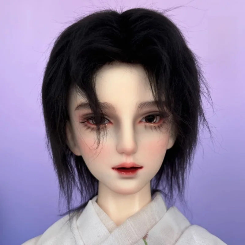 Nueva llegada peluca de piel de muñeca BJD para 1/3 1/4 1/6 MSD MDD muñeca pelucas de piel Multicolor accesorios de muñeca