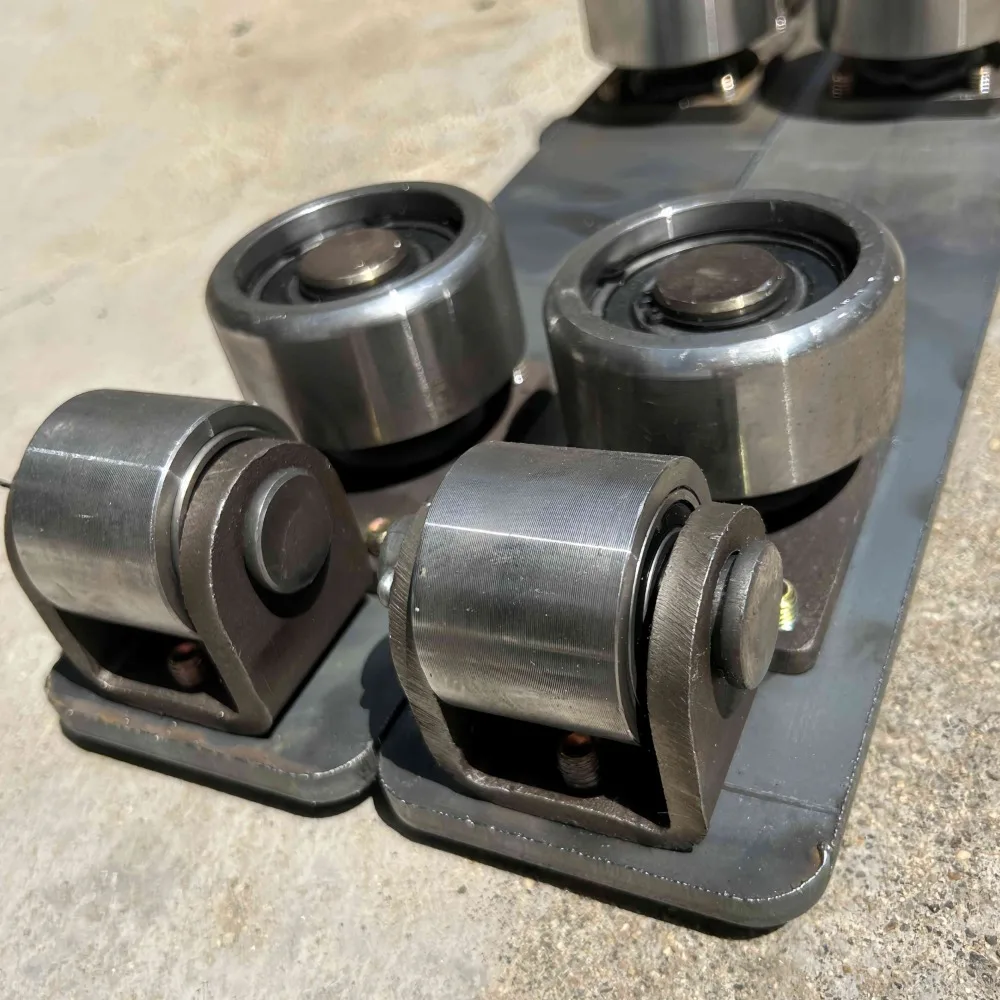 رفع مصعد الشحن الهيدروليكي H قناة الصلب الصلب I-شعاع دليل عجلة بكرة لوحة عجلة عجلة لوحة ثقيلة