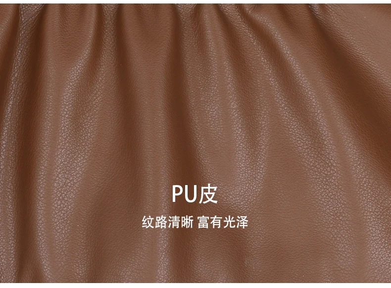 Nerazzurri Spring Autumn Short Brown Black Soft Light Faux Leather Jackets for Women Belt Lapel Casual Loose Korean Fashion 2022