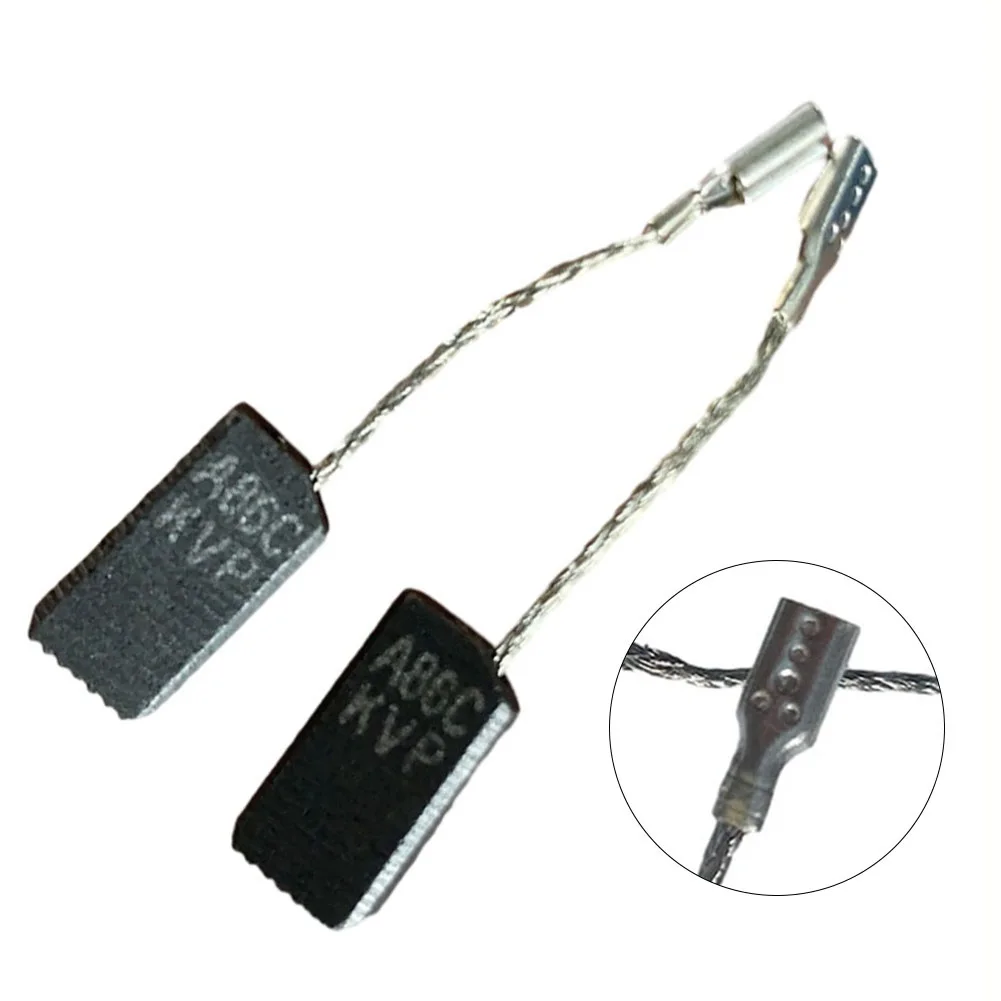 2Pcs Carbon Brushes For GWS 5-100 6-100 6-125 660 6700 Angle Grinder Motor Brush Power Tool Accessories 5x8x15mm