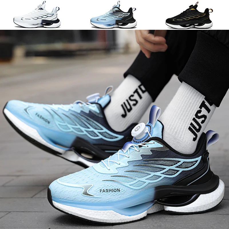 Unisex Runnin Schoenen Ademende Heren Sportschoenen Lichtgewicht Wandelen Outdoor Sneaker Atletische Training Schoenen Heren Schoenen Casual