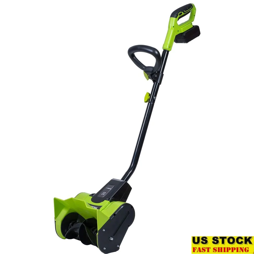 Earthwise 20-Volt 12-Inch Cordless Electric Snow Thrower