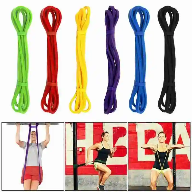 Fitness Resistance Rubber Bands Unisex Yoga Athletic Expander Fitness Training Pull Rope Rubber Bands Sports Loop Pull Bands