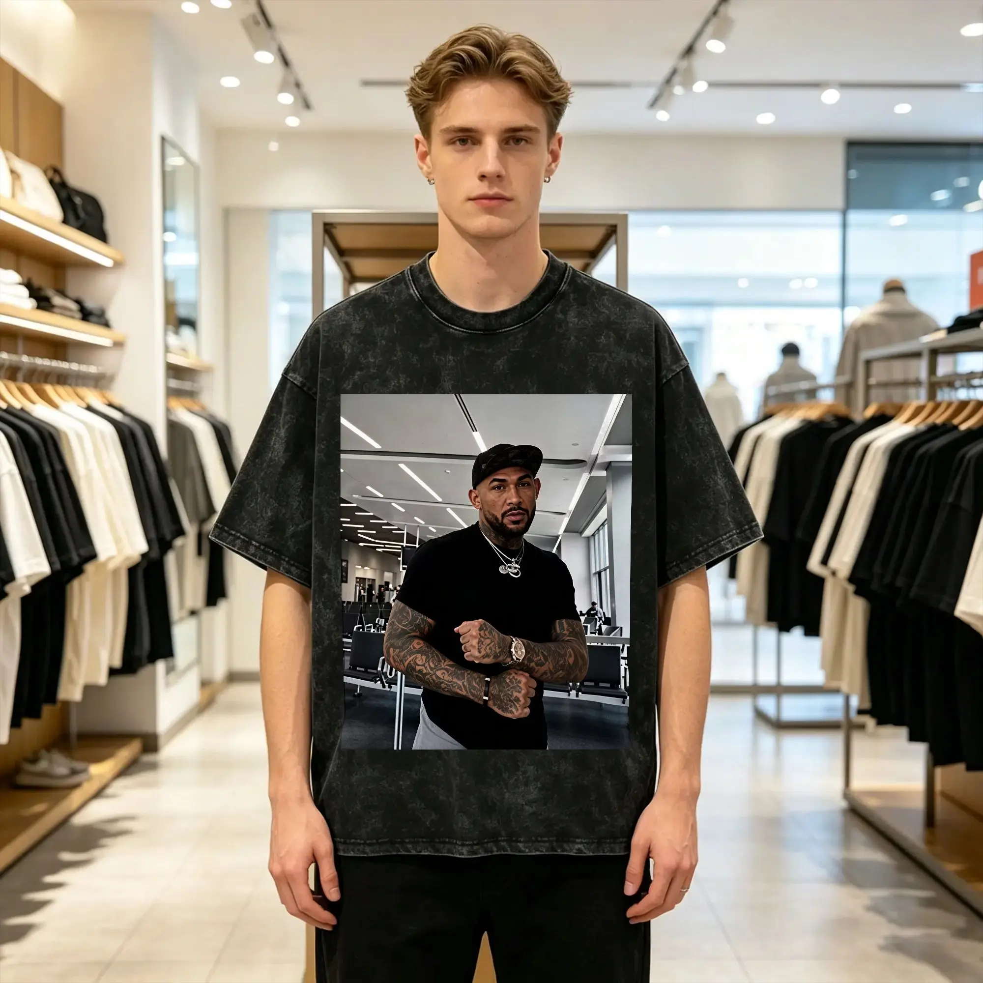 Dustin Poirier  T Shirts Men's  Pure Cotton Funny T-Shirts Crew Neck The Diamond Its Gonna Be Bad Tee Shirt Short Sleeve Tops