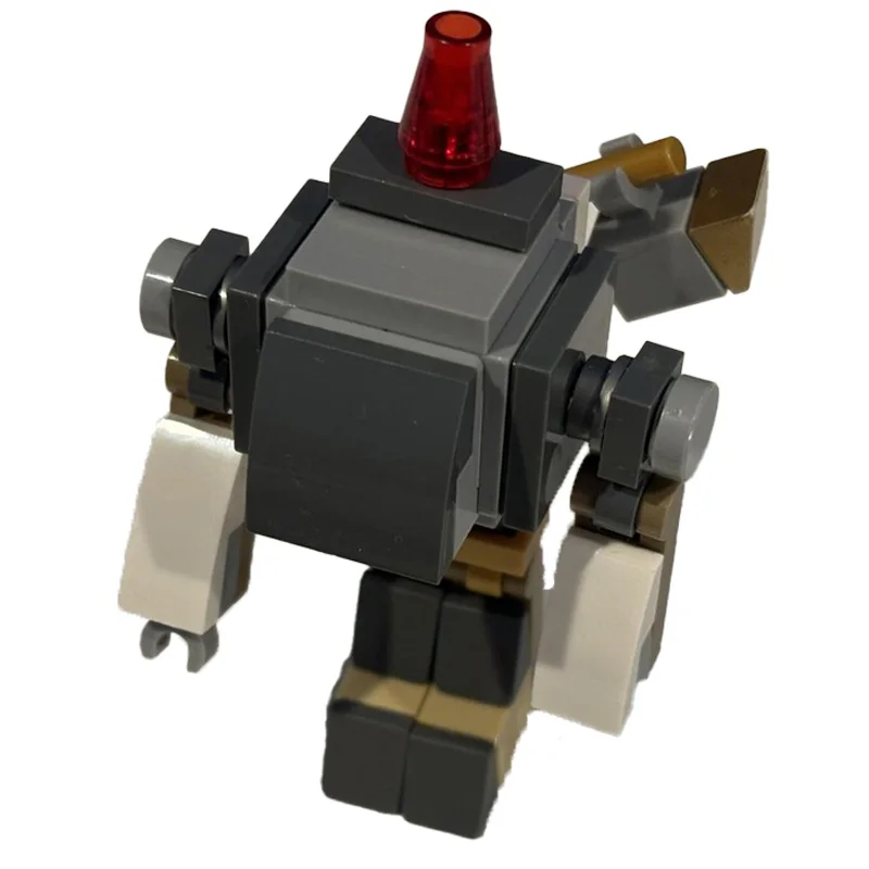 

44 PCS MOC Building Blocks MOC Mini Cool Exploration Robot Model For Boys And Adult Assembly DIY Toys Set Birthday Festival Gift