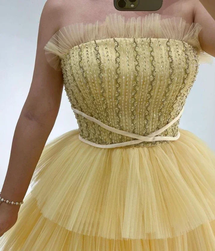 فستان نسائي أنيق لفساتين الحفلات فساتين نسائية مخصصة للحفلات الراقصة المسائية مناسبة عند الطلب رداء سهرة ثوب حفلة 2025