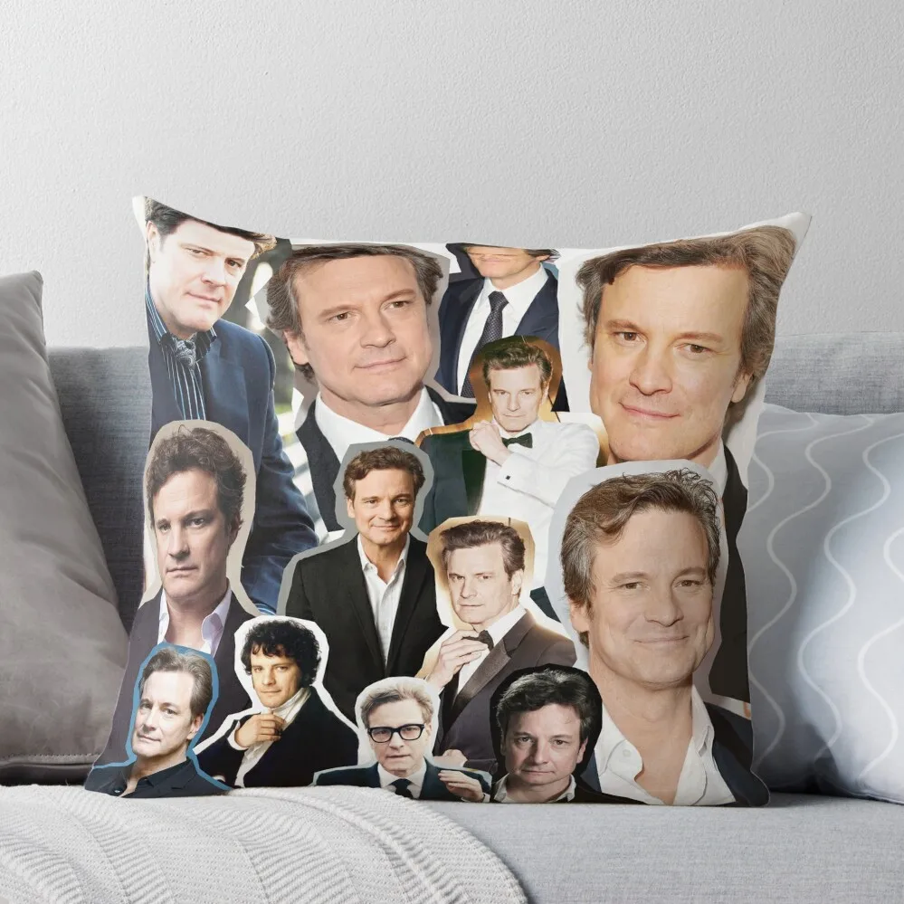 

Colin Firth Throw Pillow Throw Pillow christmas ornaments 2024 Sofas Covers