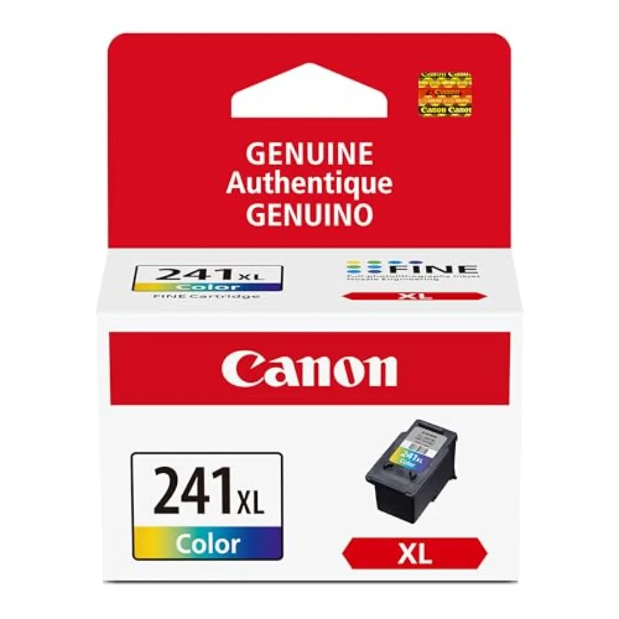 

CL-241 XL Genuine Color Ink Cartridge Compatible with MG2120/3120/4120 MX512/432/472/372/392/522/532/452 MG2220/3220/4220/3520/