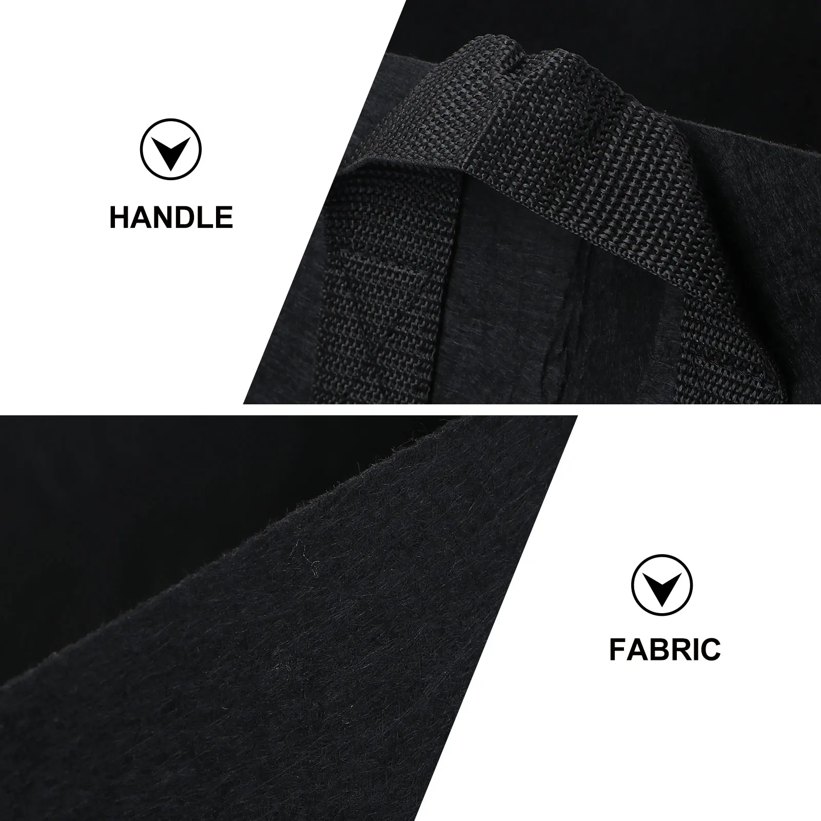 

2Pcs Grow Bag Fabric Square Planter Garden Planters Tomato Patio Vegetable Growing Pouch Reusable Durable Foldable Handles