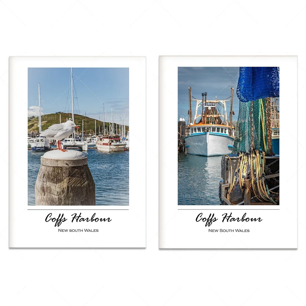 Coffs Harbour posters, coastal prints, Coffs Harbour printing, Australia travel decoration posters