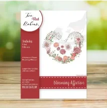 A Western-style House with a Cross Cutting Dies Scrapbook Diary Decoration Stencil Embossing Template DIY Greeting Card Handmade