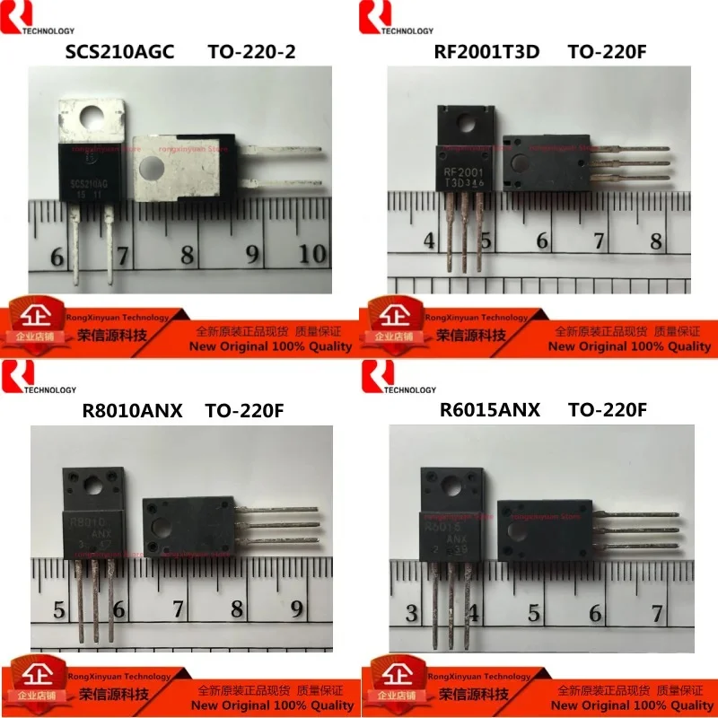 5pcs SCS210AGC SCS210AG SCS210  RF2001T3D RF2001  R8010ANX R8010  R6015ANX R6015  100% new imported original 100% quality