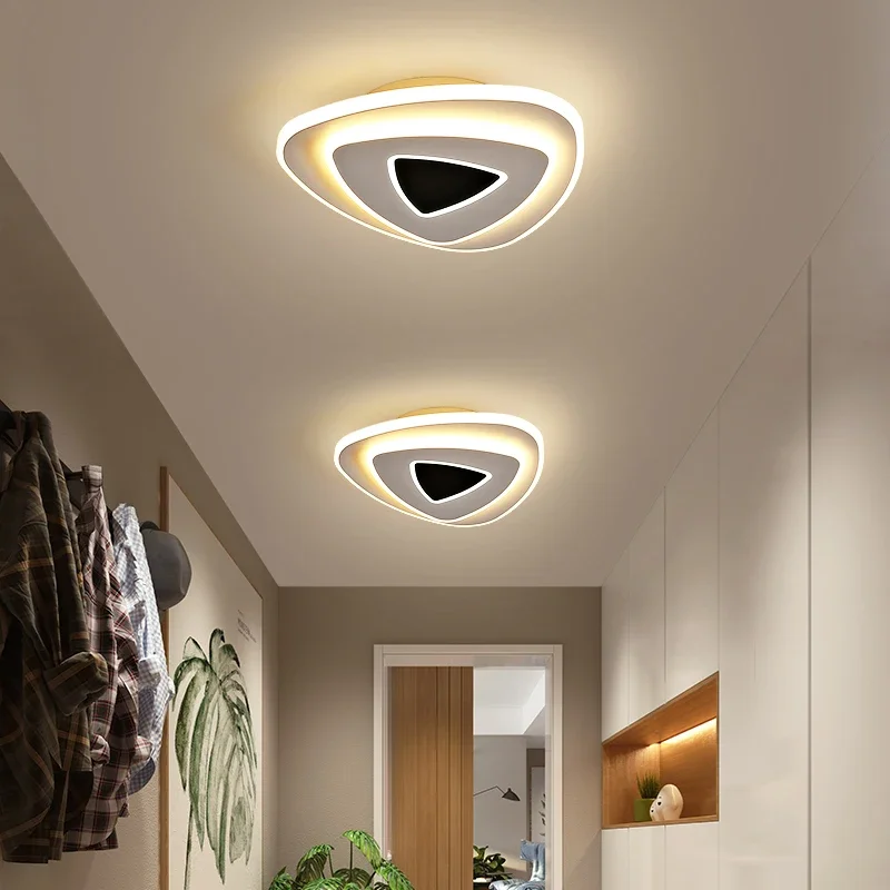 Modern simple new LED corridor creative home hall circular porch ceiling lamp 1 order