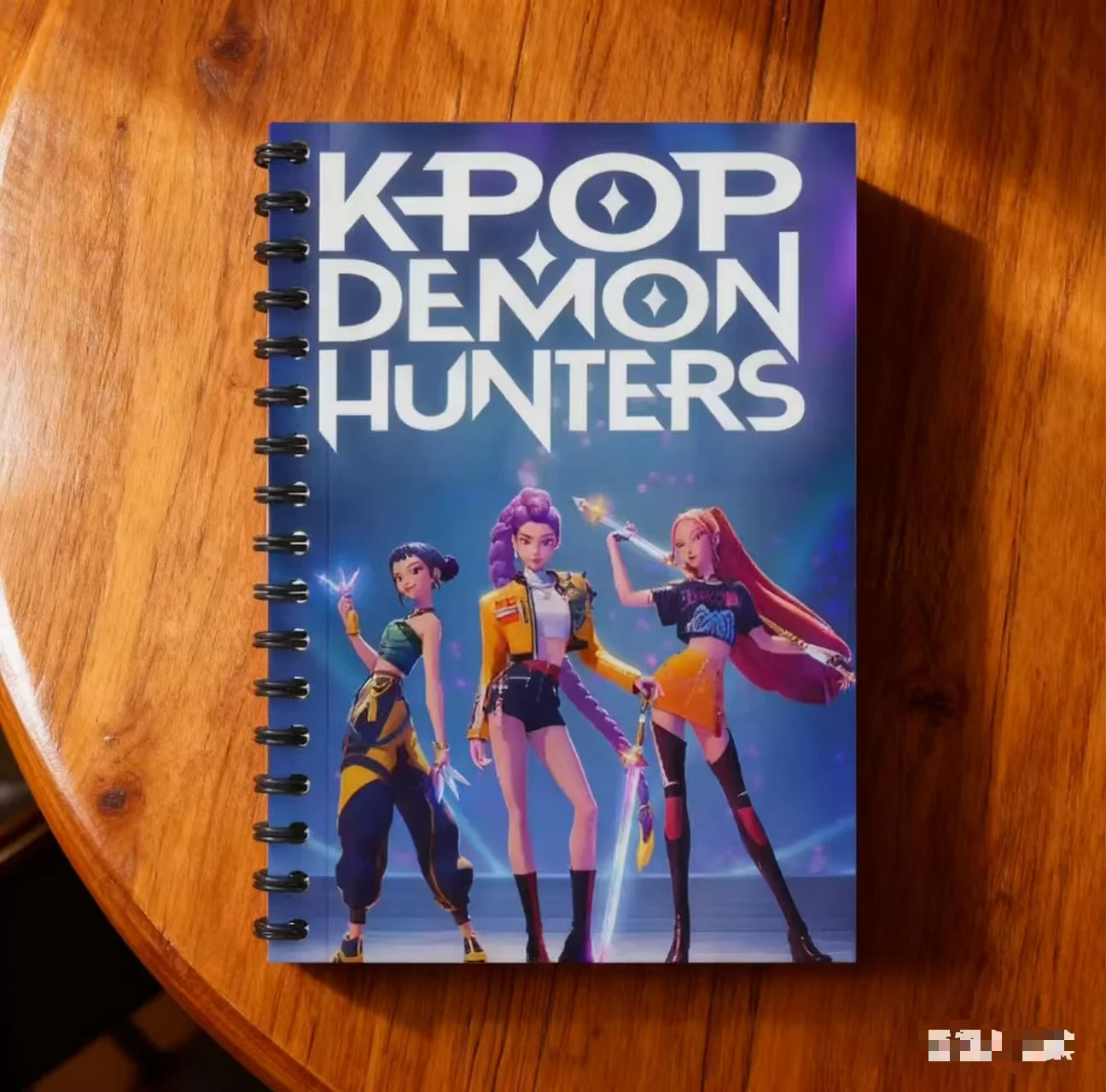 A6 k-pops chasseurs de démons Anime Kawaii cahier étudiant main autocollant Message livre journal livre Paintbook Message livre