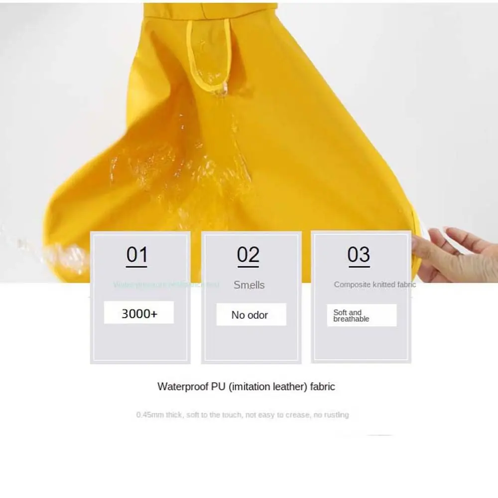 M-9XL All-inclusive Waterproof Hoody For Small Medium Large Dogs Coat Pet Rain Jacket Pet Supplies Dog Raincoat Dog Clothes