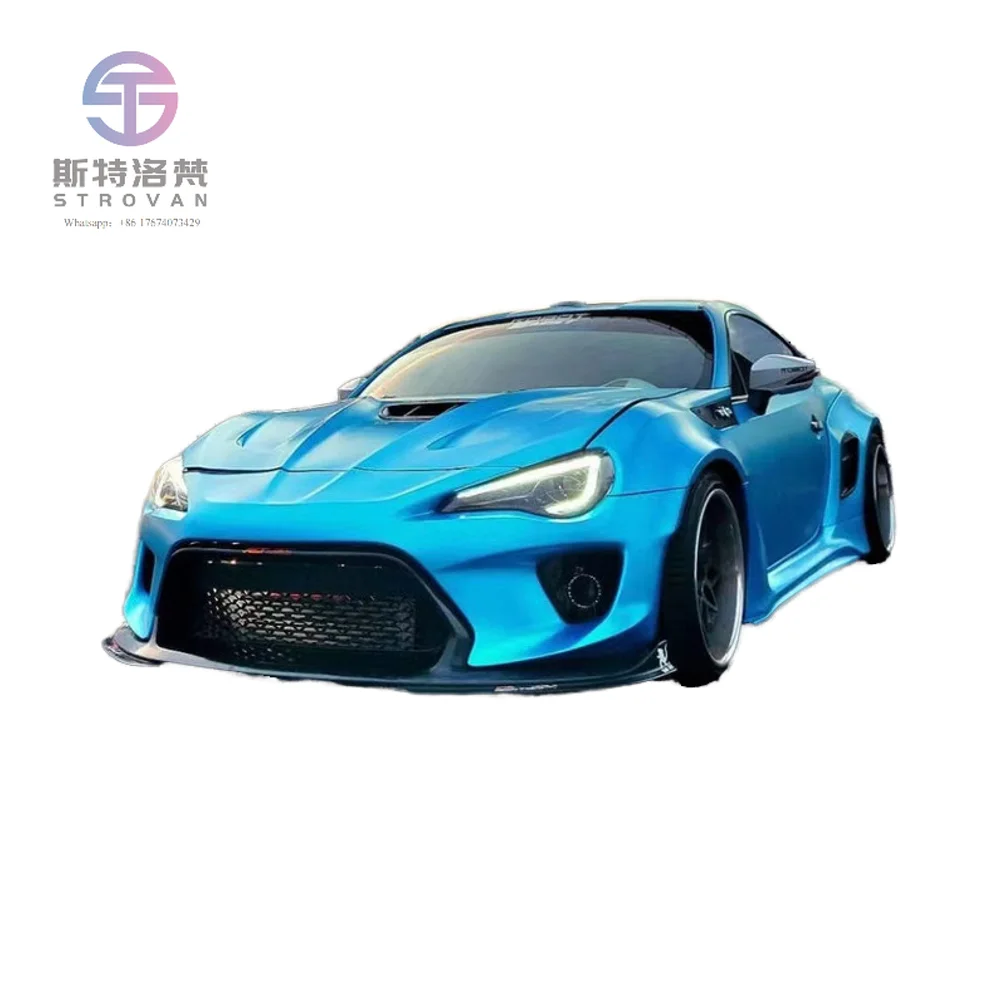 

Upgraded ROBOT Style Wide Body Kit for GT86 for Subaru BEZ BRZ 86 Featuring Front & Rear Bumper Spoilers