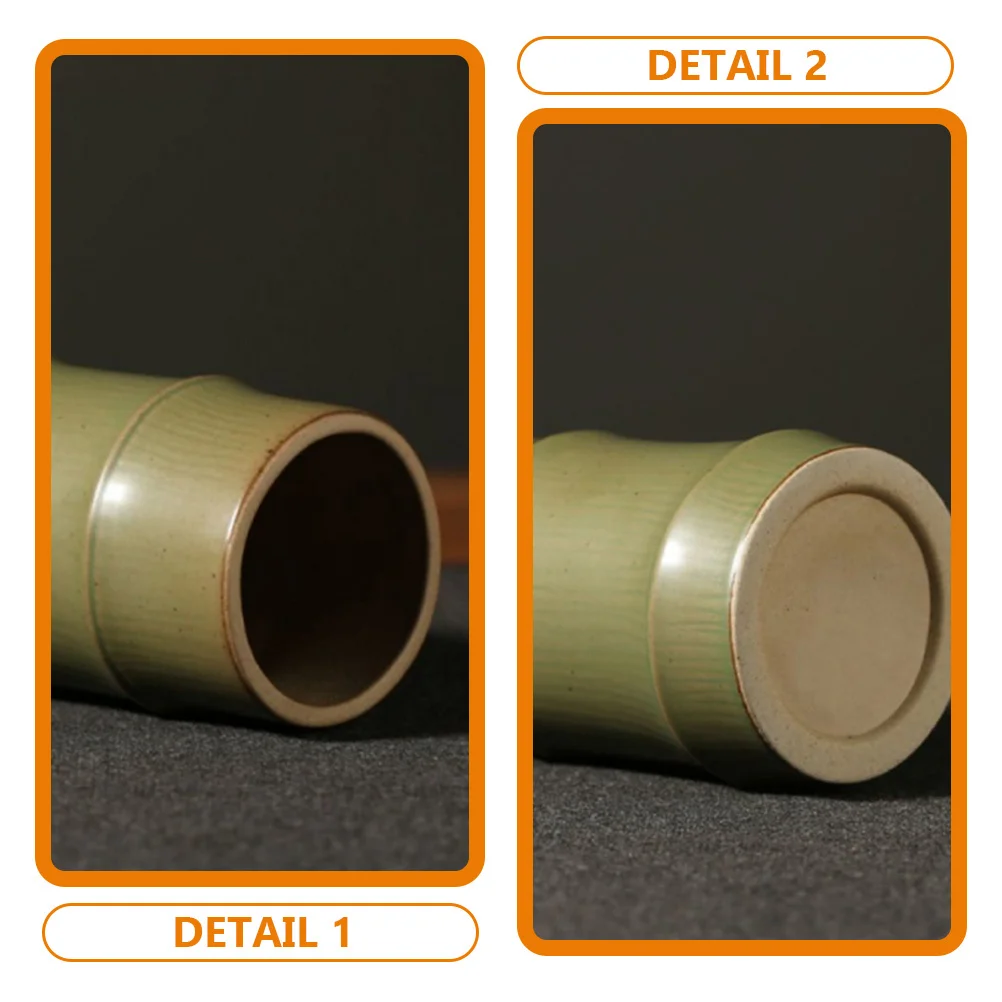 حامل أقلام من السيراميك منظم مكتب للمكتب والمنزل ومركز تخزين قلم رصاص وكأس ماركر منظم حاوية قرطاسية #2