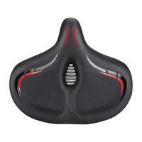 Comfort Bike Seat Padded Oversized Thickened Cushion Seat For Bike Extra-Wide Design Bicycle Saddle Replacement For Folding