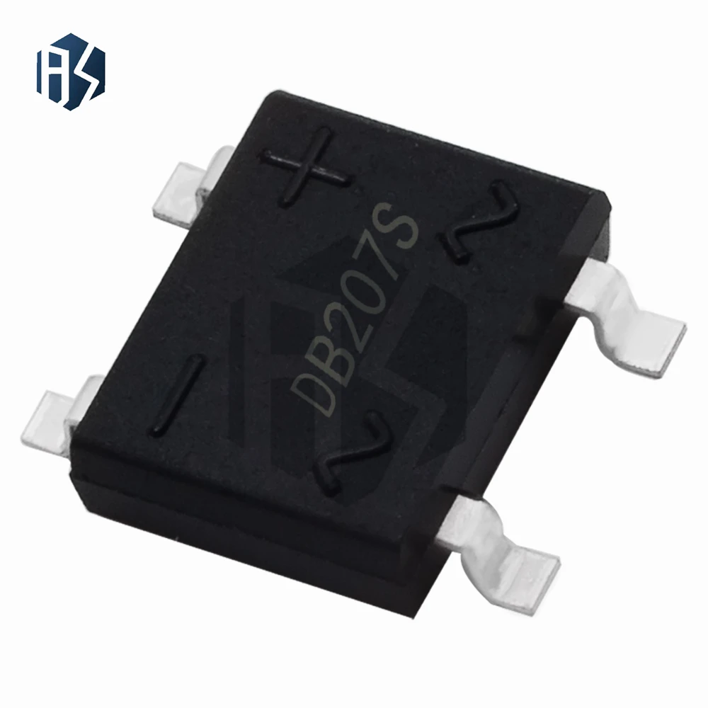 10 قطعة/الوحدة DB207 SMD B207 DB207S SMD SOP جسر المعدلات 1000V 2A جديد الأصلي #6
