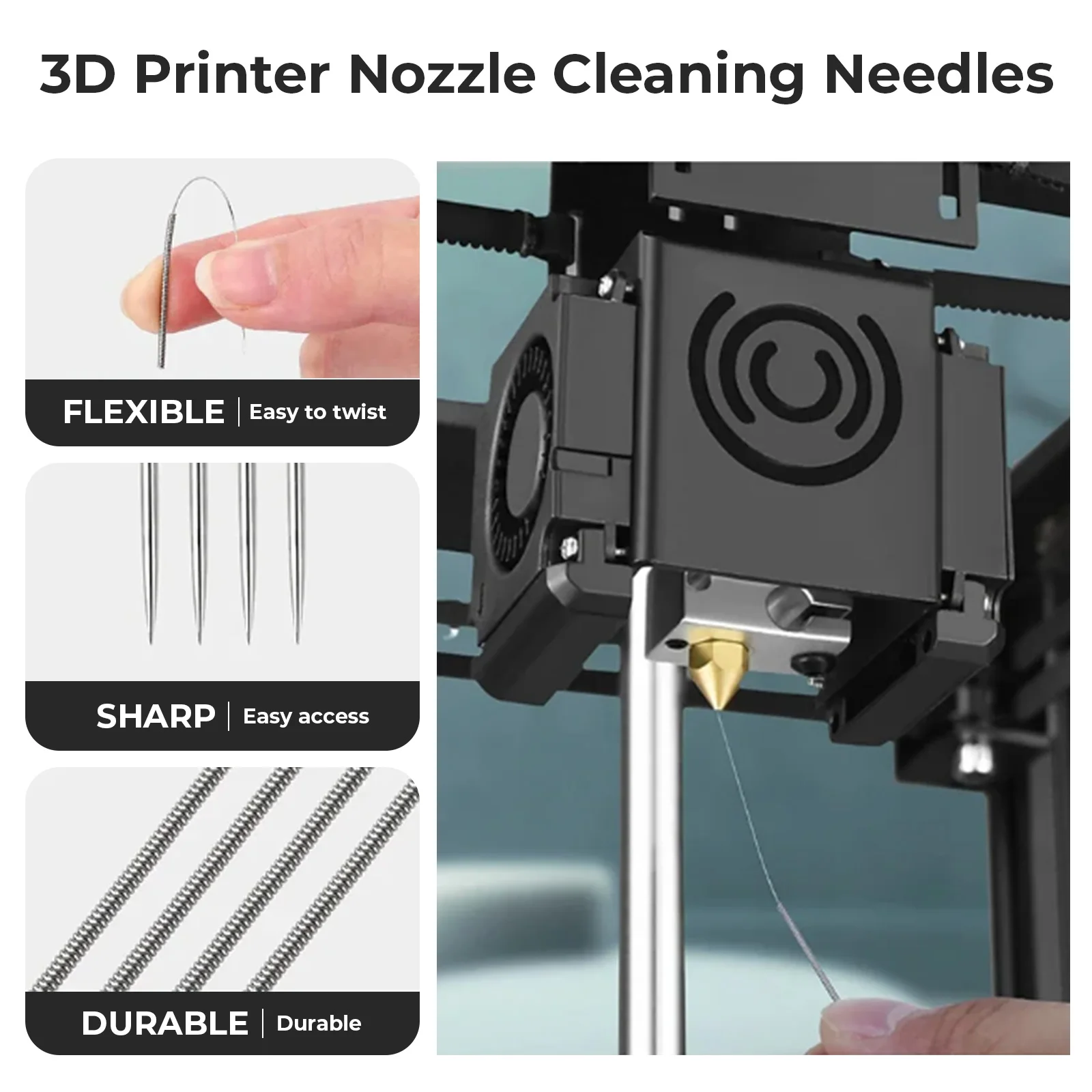 3D Printing Tool Kit,Trimming Knife, Scraper, Tweezers, Pliers, Cleaning Needle, Deburring Tools for DIY 3D Printing