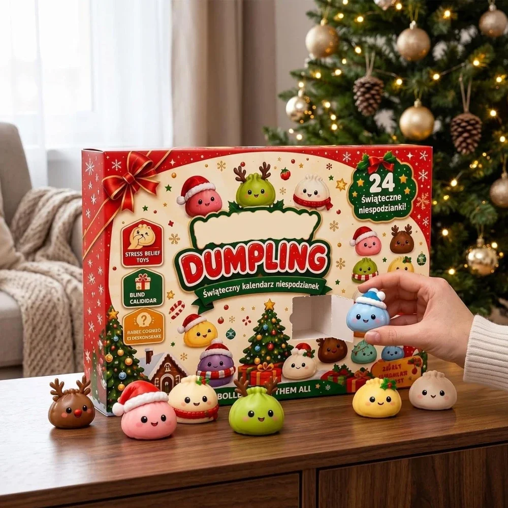 24-Tage-Weihnachts-Adventskalender-Geschenkset mit Weihnachtskugeln, Adventsornamente, Tischdeko, festliche Partygeschenke – Detail 6